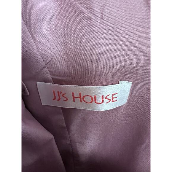 JJ’s House Vintage Mauve Chiffon Dress Sz 10 Mother Of The Bride Bridesmaid NWT - Picture 11 of 13